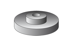 Custom forging hub